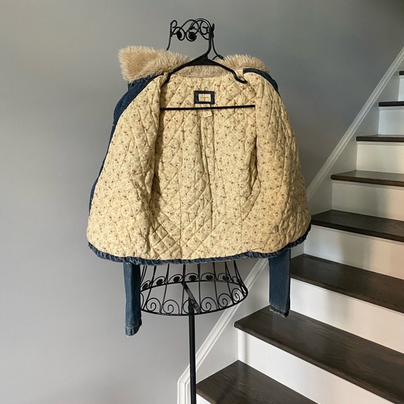 Abercrombie Kids Jeans Button Up Jacket Size Large - Picture 6 of 11